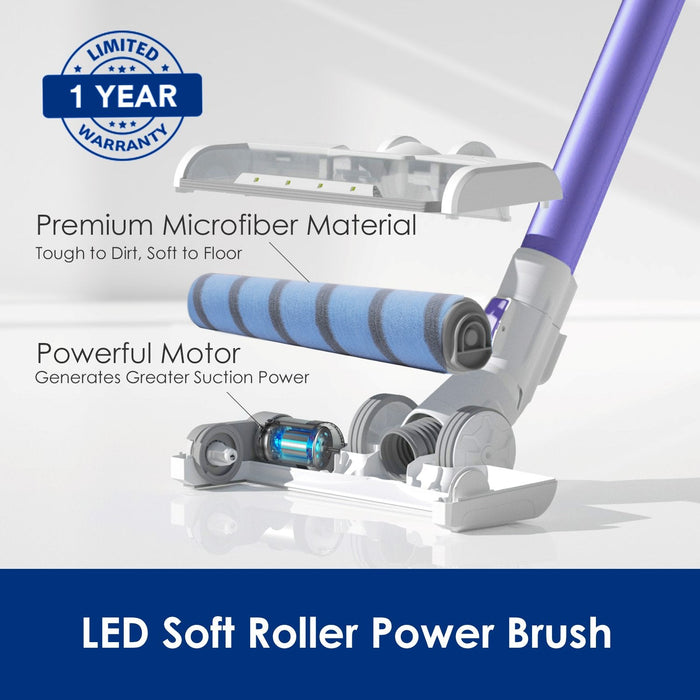 Tineco A10 Series LED Hard Floor Brush / Soft Roller Power Brush