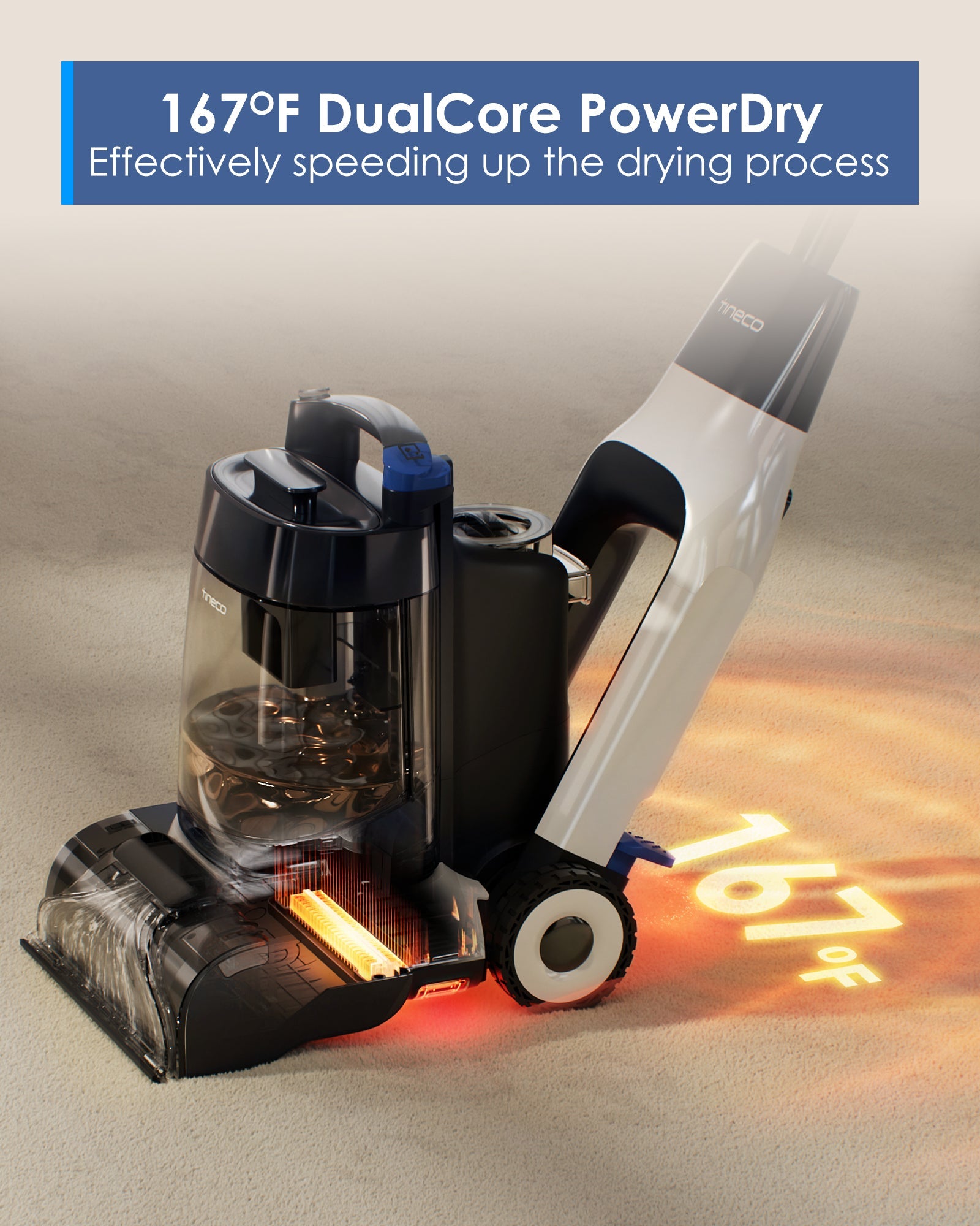 Tineco Carpet ONE Cruiser Smart Carpet Cleaner Carpet Cleaners