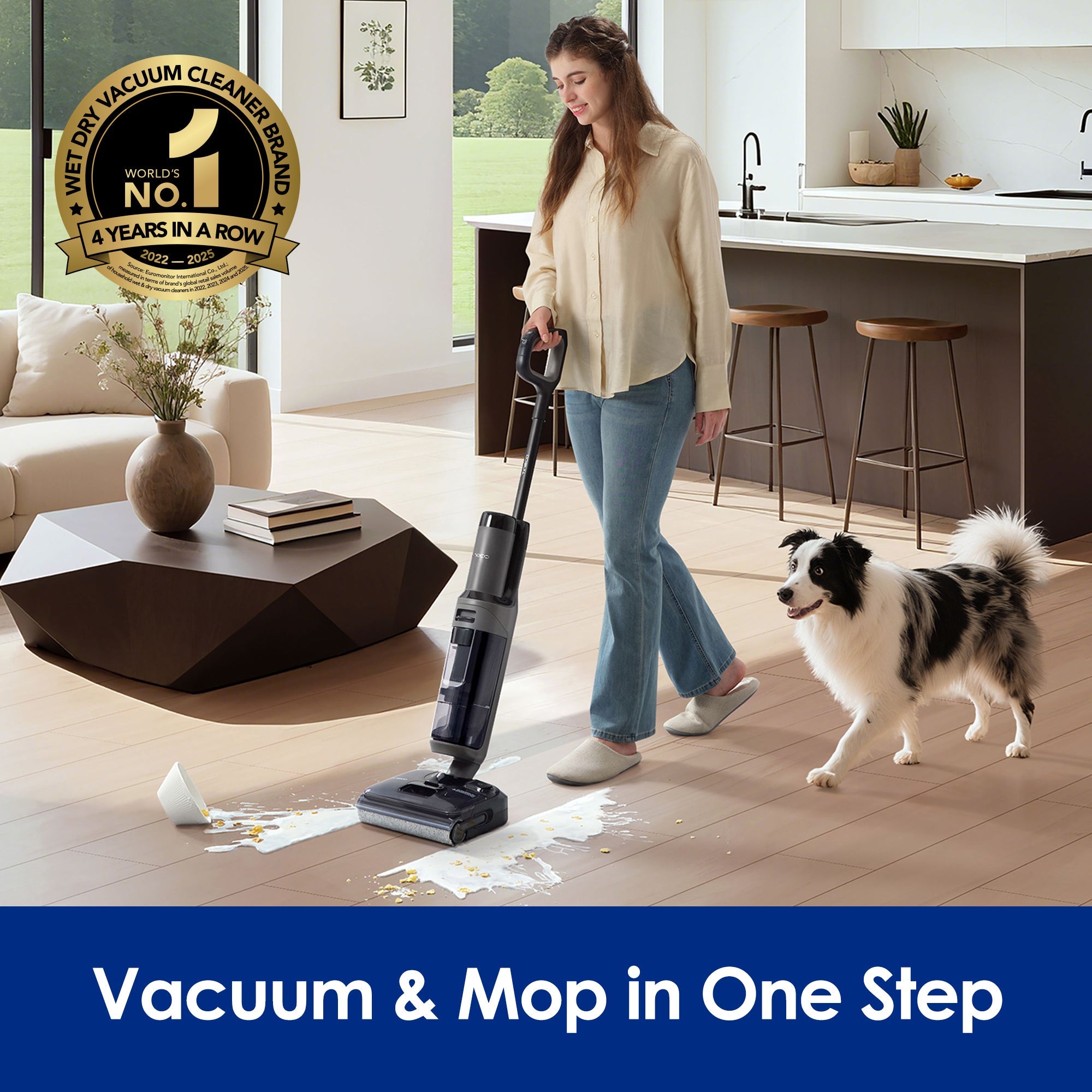 Tineco FLOOR ONE i6 Stretch Cordless Wet Dry Vacuum Cleaner Wet Dry Vacuum Cleaner