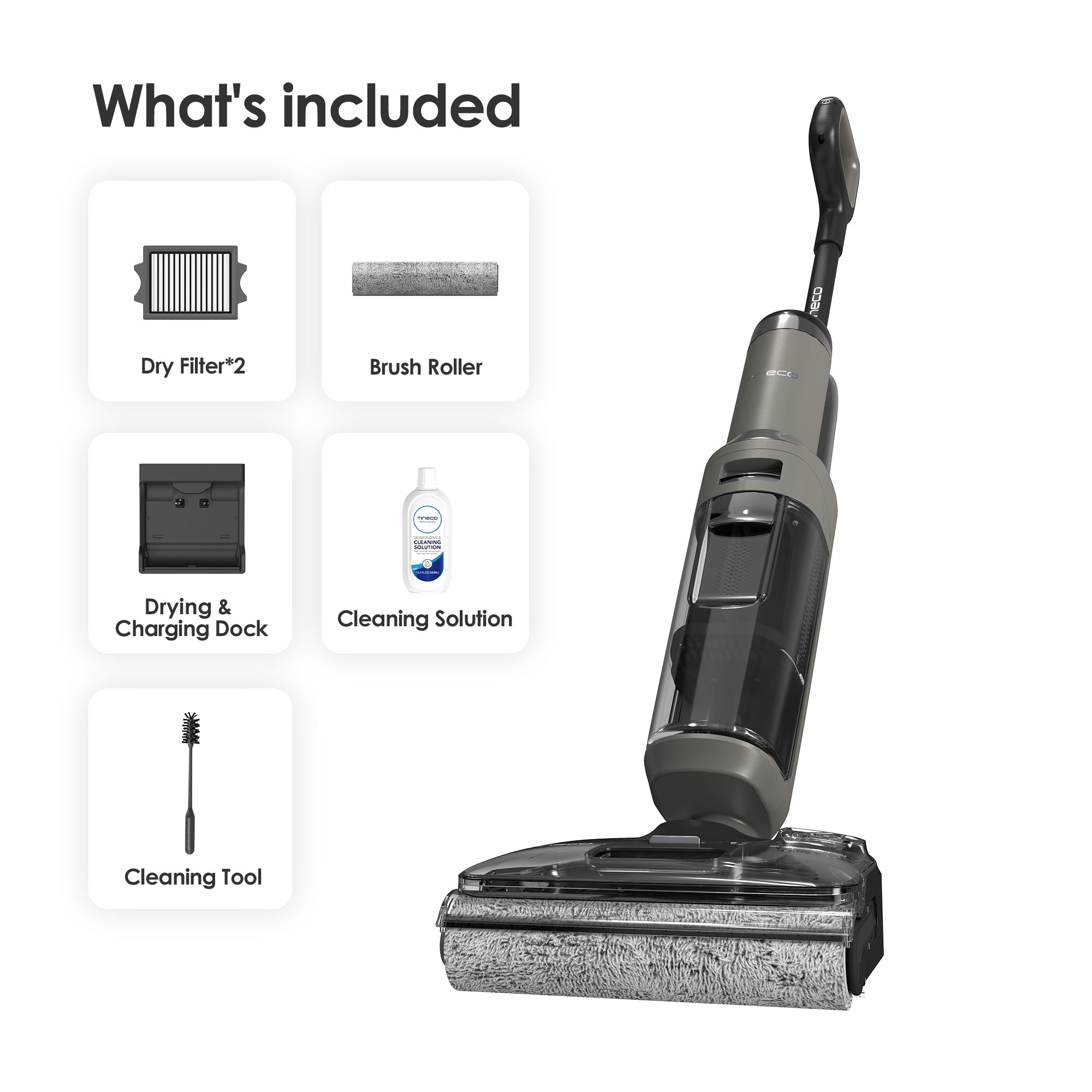 Tineco FLOOR ONE i6 Stretch Cordless Wet Dry Vacuum Cleaner Wet Dry Vacuum Cleaner