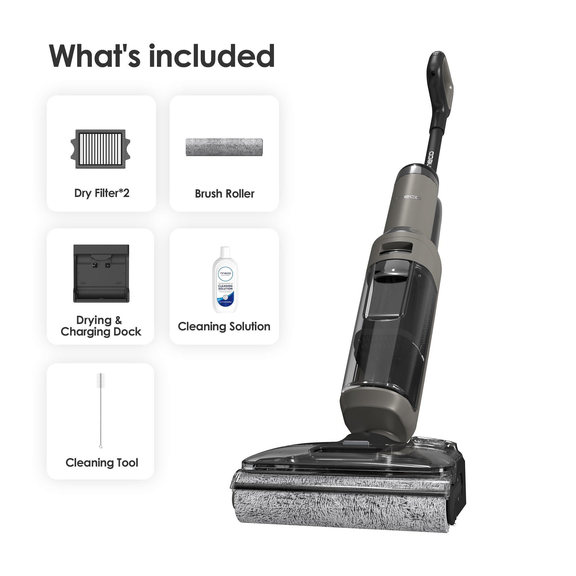 Tineco FLOOR ONE i6 Stretch Cordless Wet Dry Vacuum Cleaner Wet Dry Vacuum Cleaner