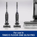 Tineco FLOOR ONE S5 / S5 PRO Replacement Brush Roller Kit-2x Brush Roller & 2x HEPA Assy singleton_gift