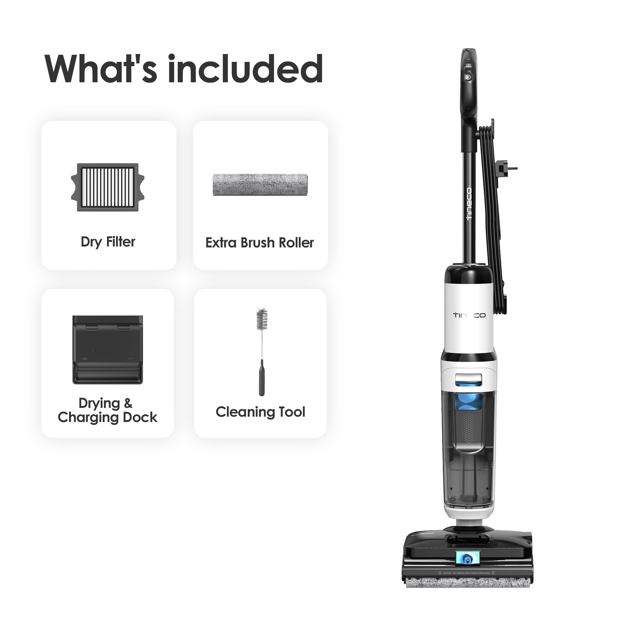 Tineco FLOOR ONE S6 Stretch Steam Wet Dry Vacuum