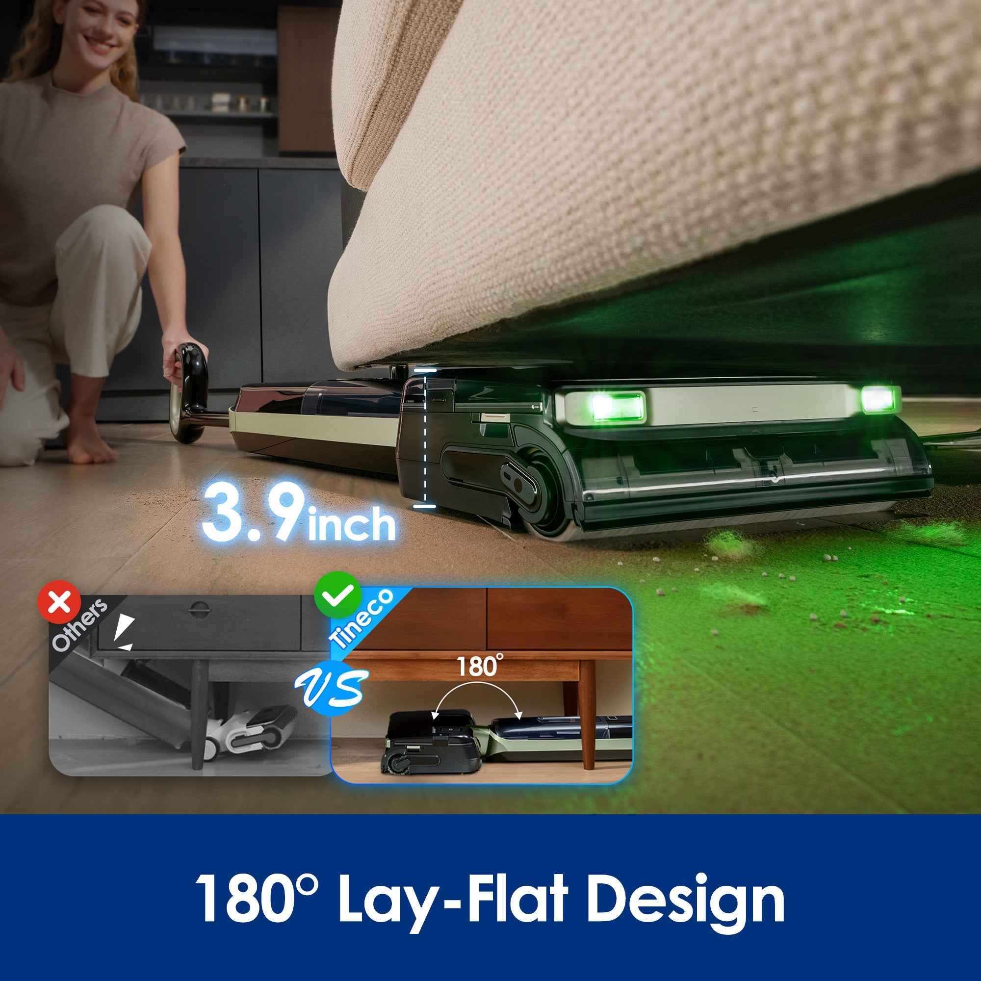 Tineco FLOOR ONE S7 Master Cordless Wet Dry Vacuum Cleaner 大货