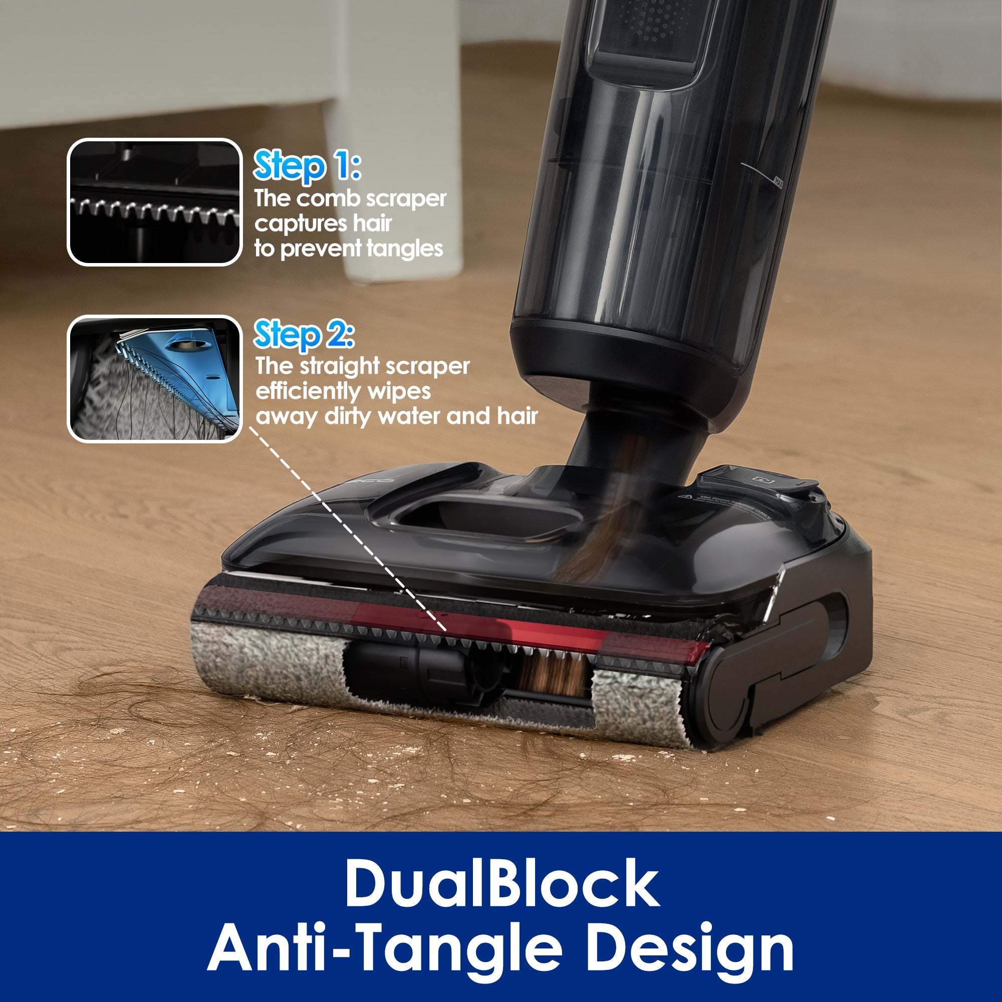 Tineco FLOOR ONE S7 Stretch Ultra Cordless Wet Dry Vacuum Cleaner 大货