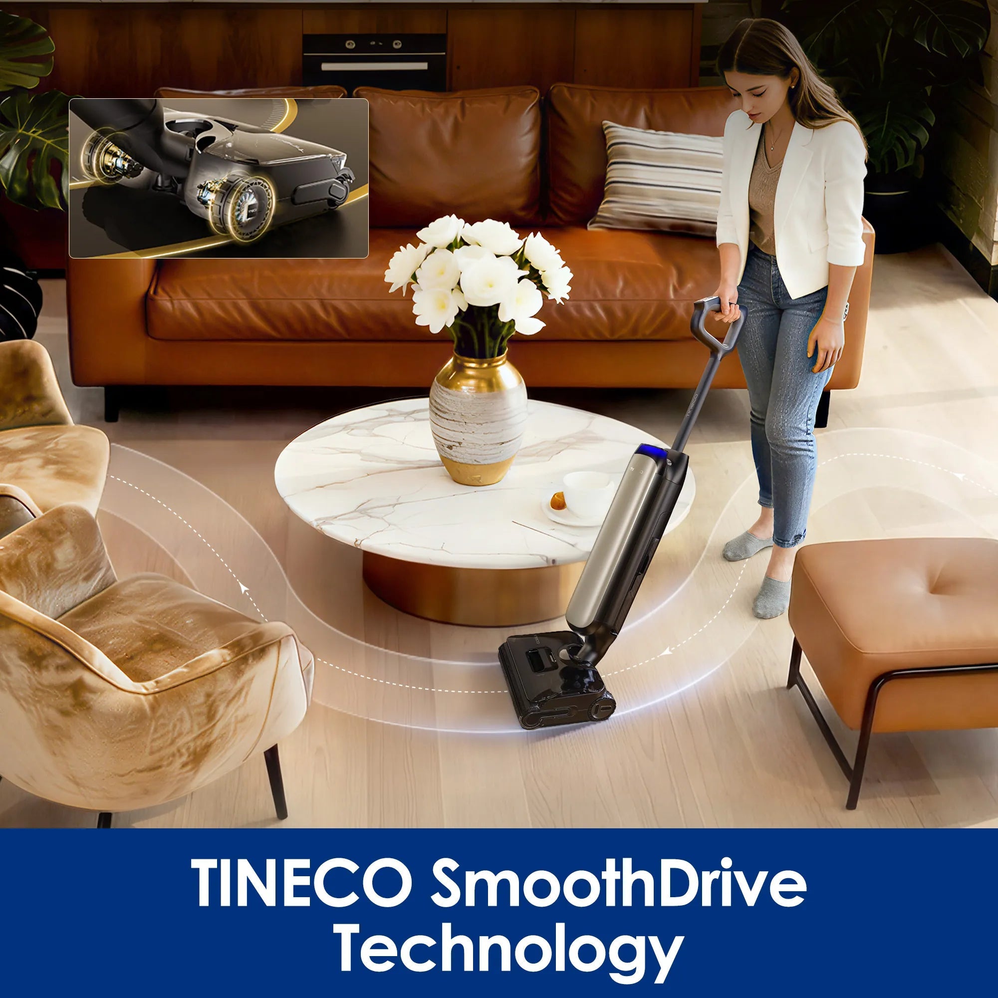 Tineco FLOOR ONE S9 Artist Turbo Wet Dry Vcuum Cleaner 大货