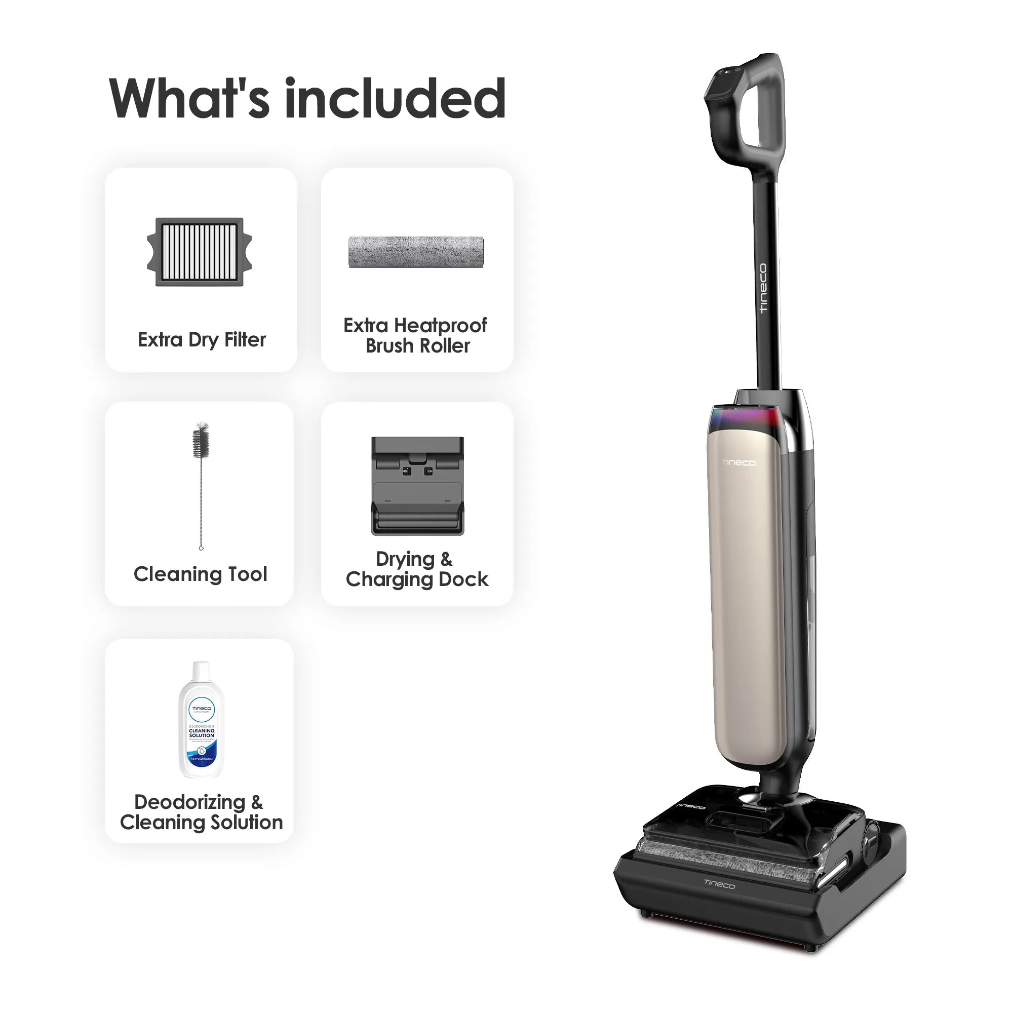 Tineco FLOOR ONE S9 Artist Turbo Wet Dry Vcuum Cleaner 大货