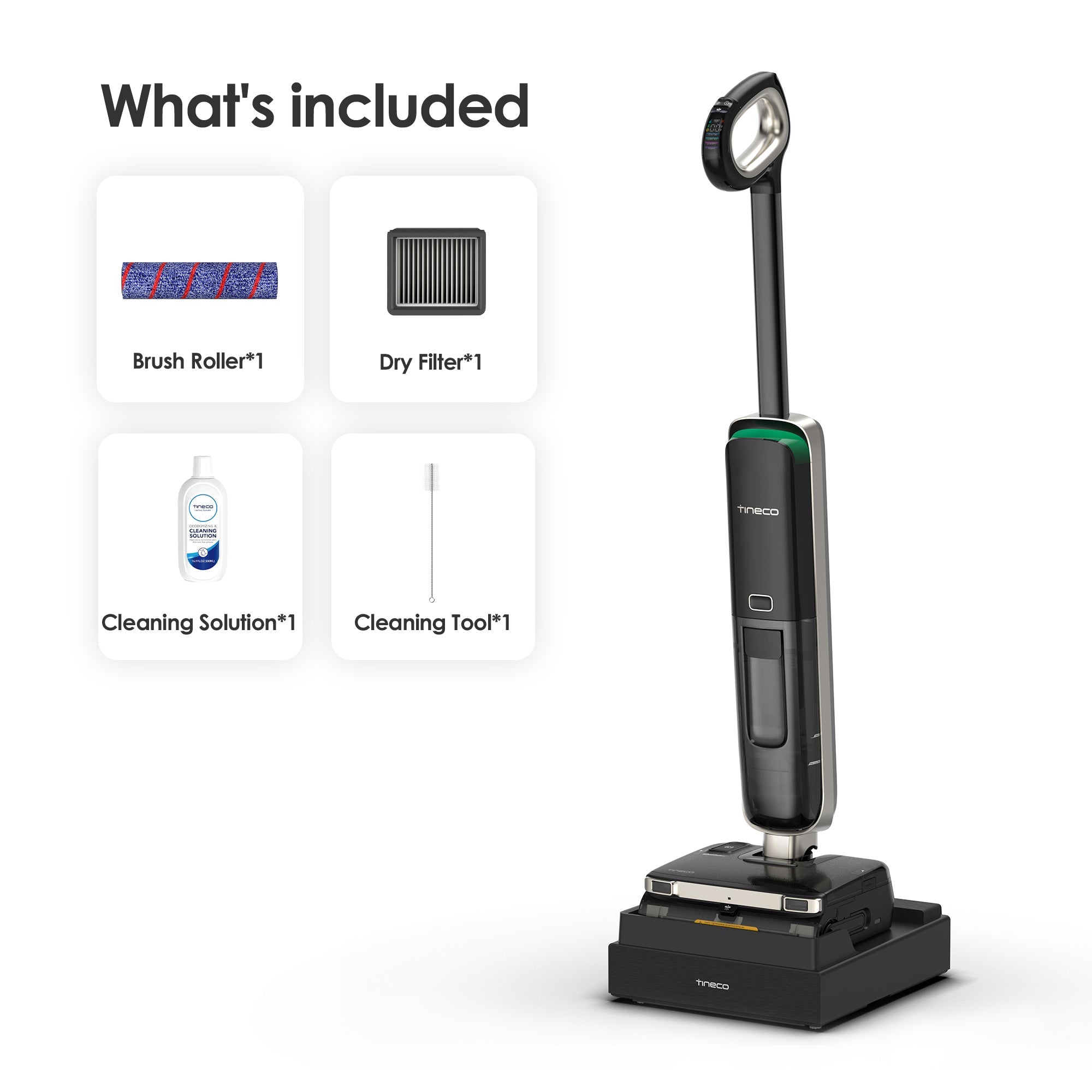 Tineco FLOOR ONE S9 Master Wet Dry Vacuum Cleaner Cordless Vacuum Cleaner