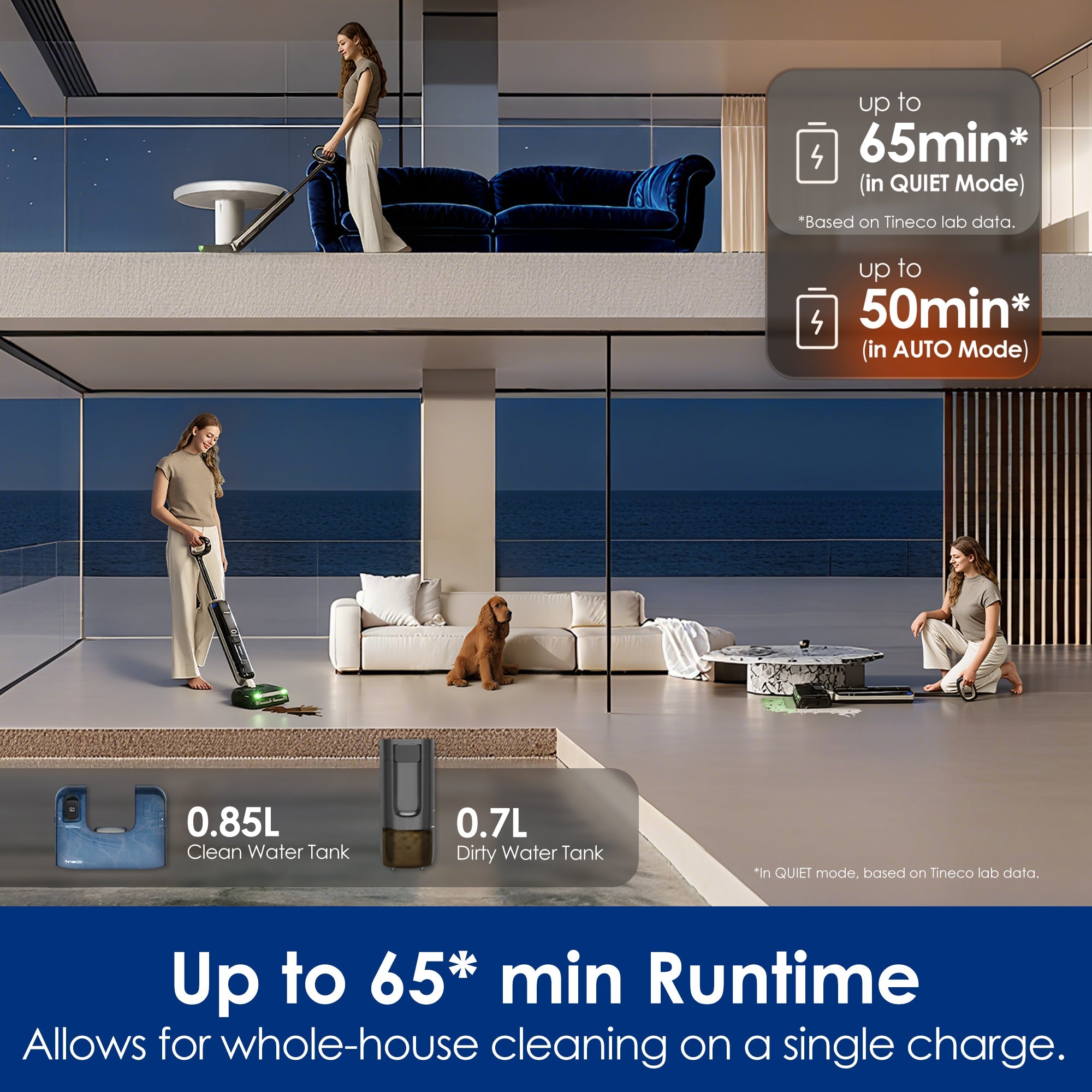 Tineco FLOOR ONE S9 Master Wet Dry Vacuum Cleaner 大货