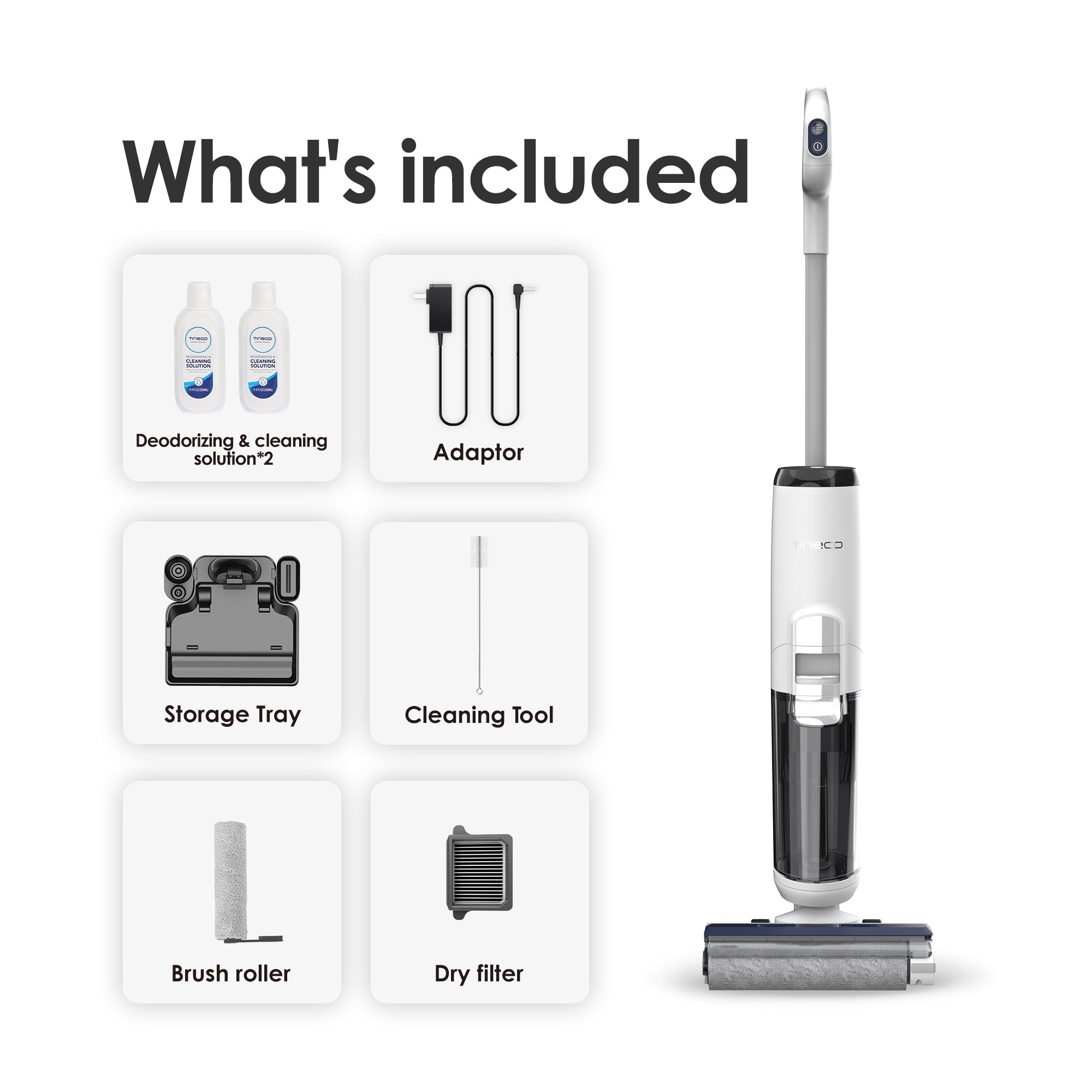Tineco iFLOOR 5 Breeze Complete Cordless Wet Dry Vacuum Cleaner 大货