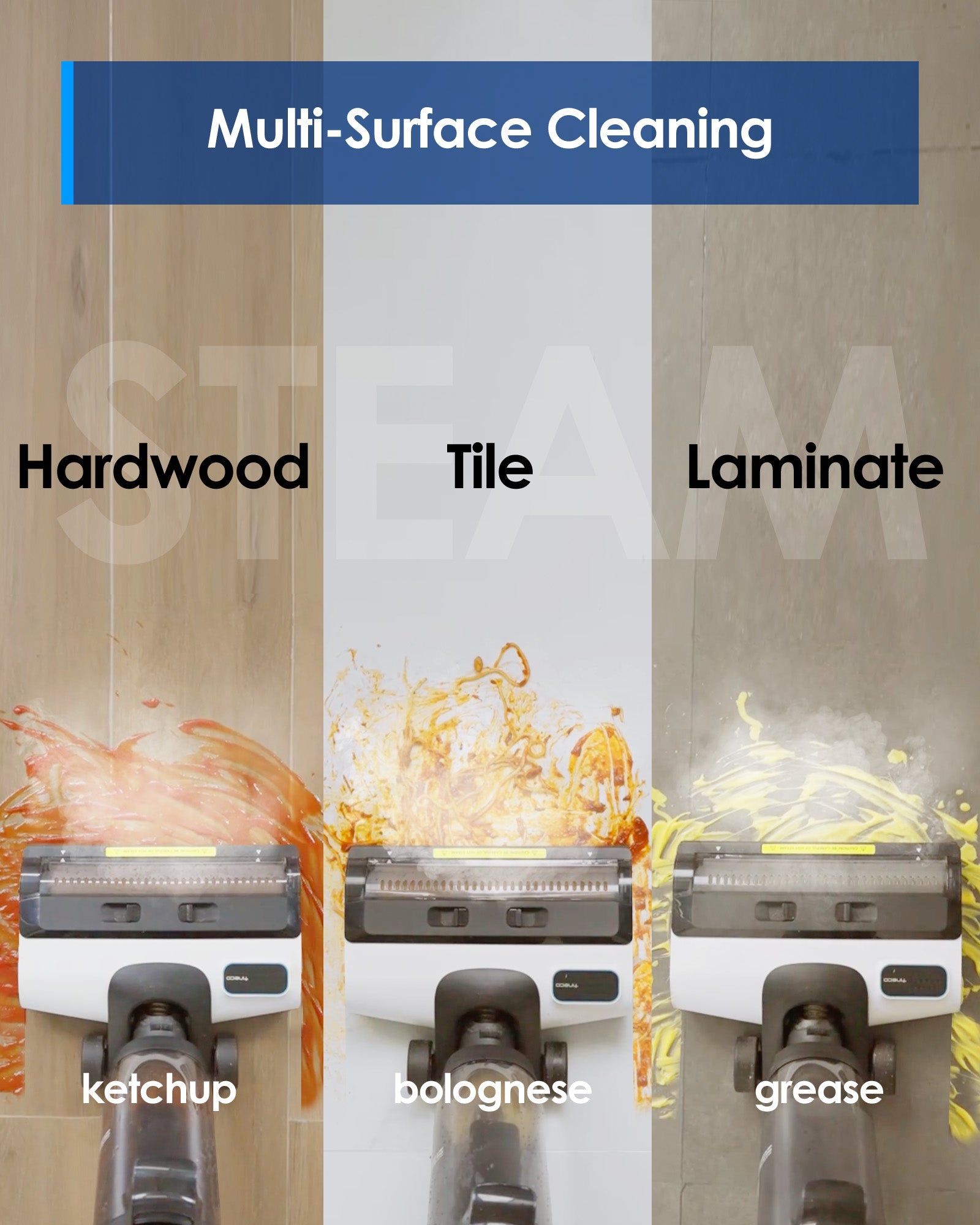 Tineco iFLOOR 5 Steam Corded Wet Dry Vacuum