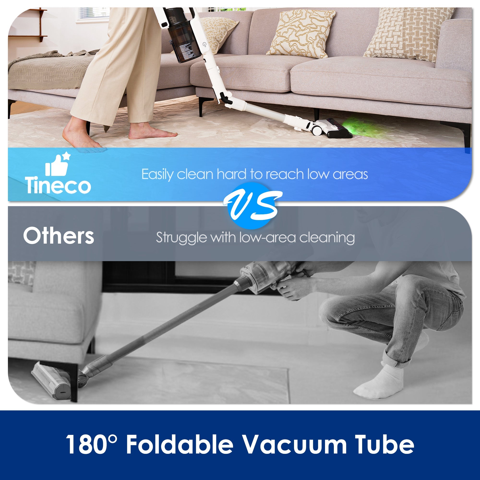 Tineco PURE ONE A50S PLUS Cordless Stick Vacuum Cleaner 大货