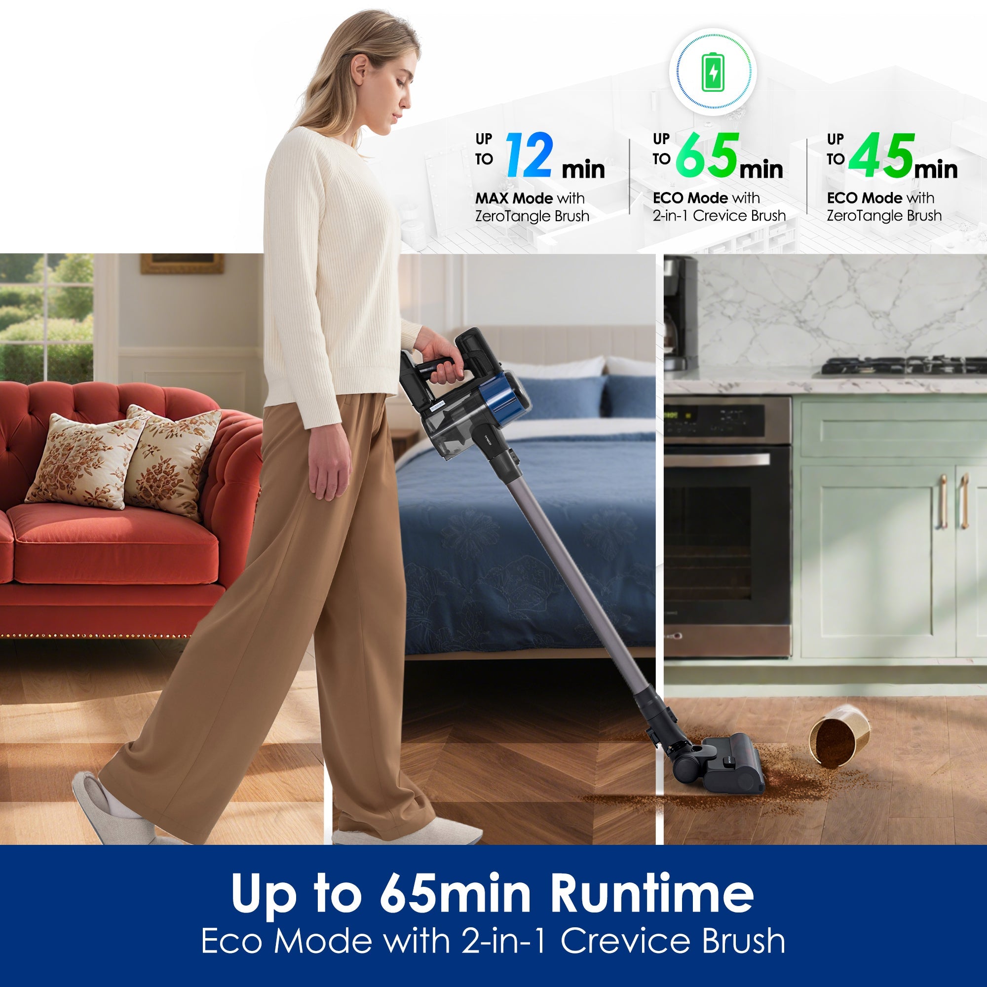 Tineco PURE ONE S30 Cordless Stick Vacuum Cleaner Cordless Vacuum Cleaner