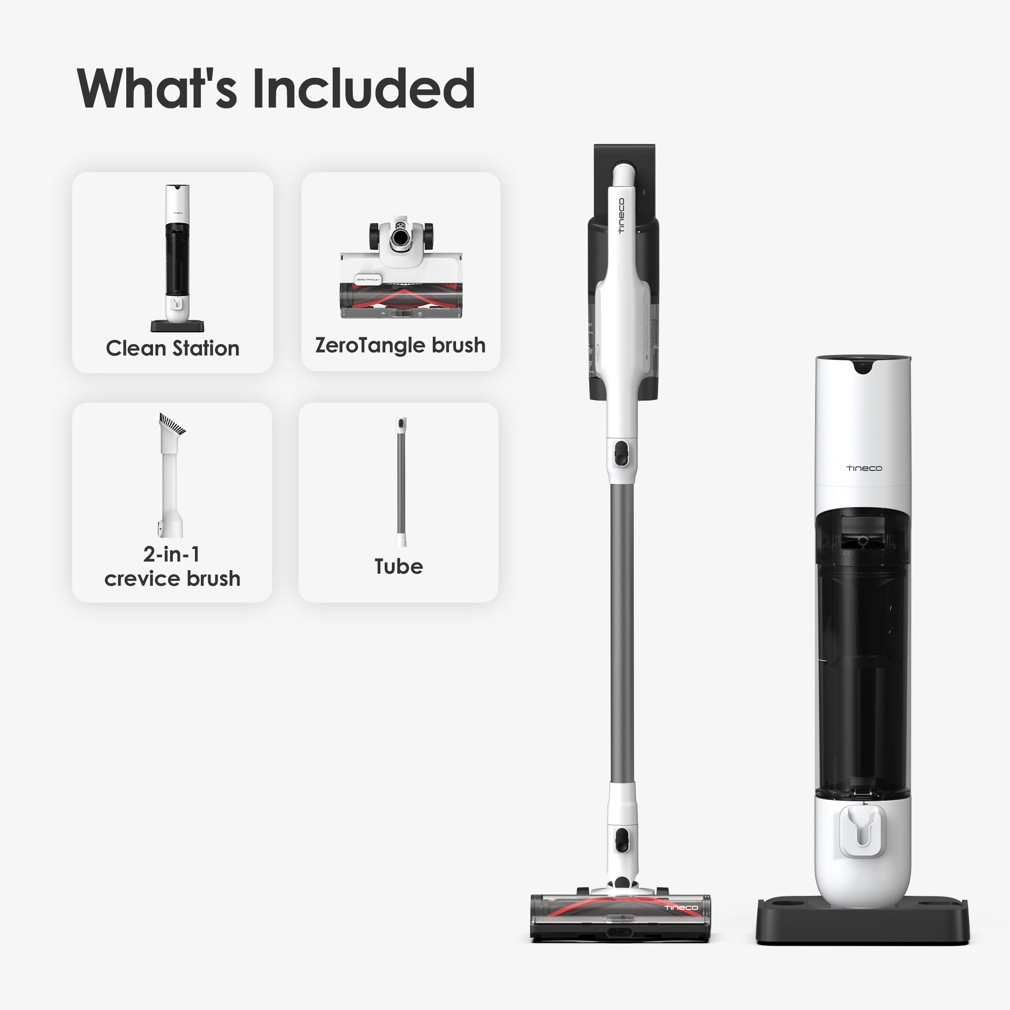 Tineco Pure ONE Station 5 Cordless Smart Vacuum 大货