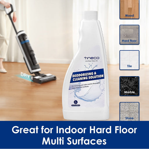 Products Tineco FLOOR ONE S5/S3/iFloor3/iFloor2/iFloor Series Multi-Surface Cleaning Solution: 16.2 OZ (480ml) / 33.8 OZ (1L)