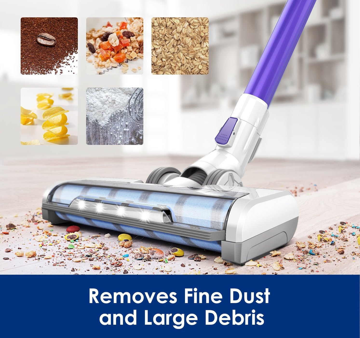 Tineco A10 Series LED Hard Floor Brush / Soft Roller Power Brush