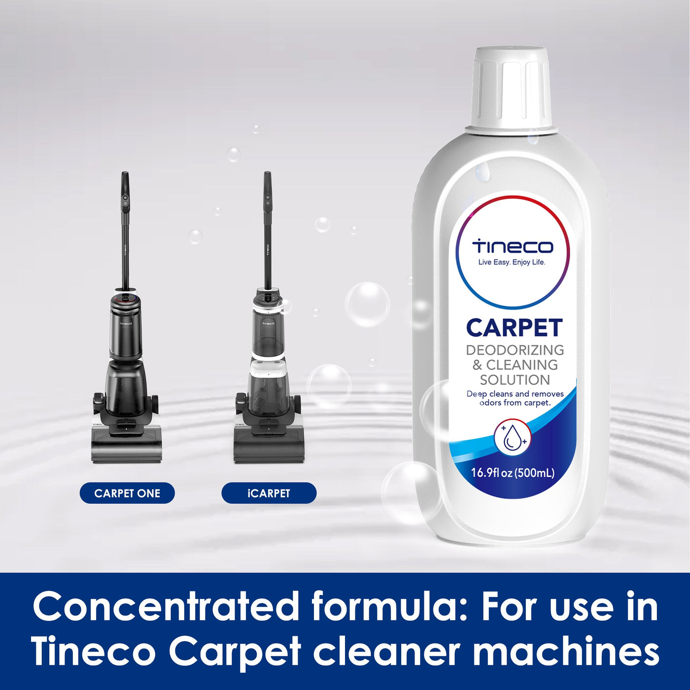 TINECO CARPET ONE SERIES DEODORIZING & CLEANING SOLUTION 16.9 FL OZ