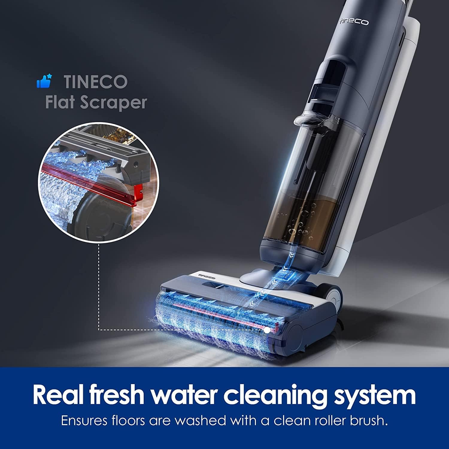 Tineco FLOOR ONE S5 Extreme Cordless, Lightweight, Smart Wet/Dry Vacuum Cleaner