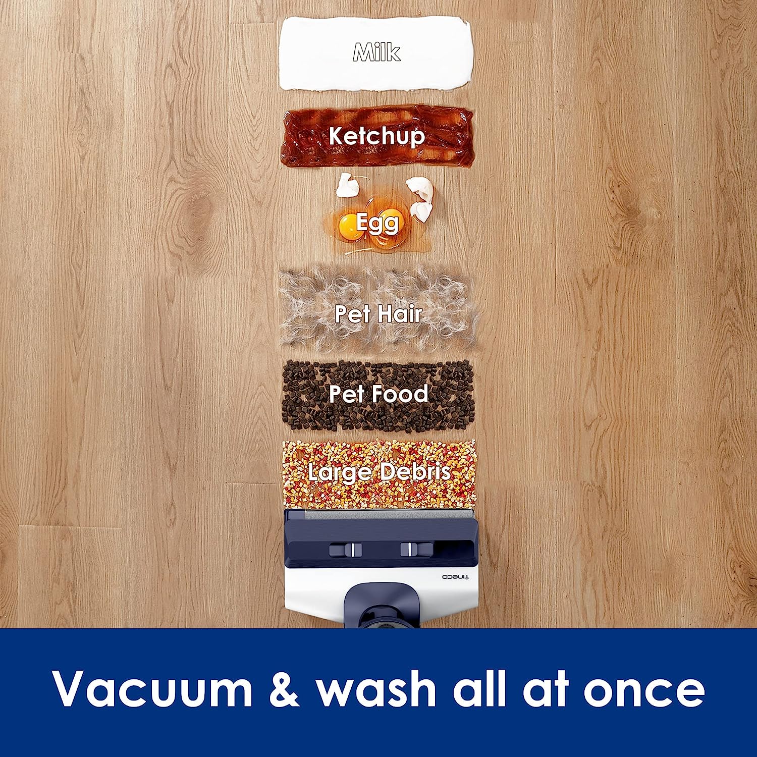 Tineco FLOOR ONE S5 Extreme Cordless, Lightweight, Smart Wet/Dry Vacuum Cleaner